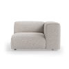 FLAKE couch: element right, sneak, light grey