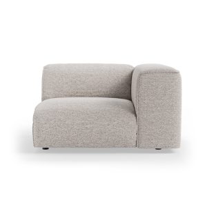 FLAKE couch: element right, sneak, light grey