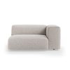 FLAKE couch: element right XL, sneak, light grey