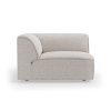 FLAKE couch: element corner, sneak, light grey
