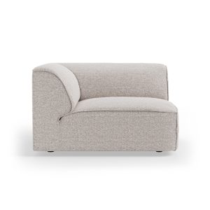 FLAKE couch: element corner, sneak, light grey