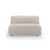 FLAKE couch: element middle XL, sneak, light grey