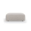 FLAKE couch: element hocker, sneak, light grey