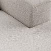 FLAKE couch: element right divan, sneak, light grey - Image 3