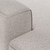 FLAKE couch: element left longchair, sneak, light grey - Image 3
