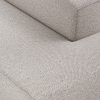 FLAKE couch: element right longchair, sneak, light grey - Image 3