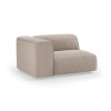 FLAKE couch: element left 1,5-seat, sneak, beige - Image 2