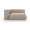 FLAKE couch: element left XL, sneak, beige