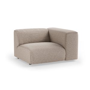 Alternative view of FLAKE couch: element right, sneak, beige
