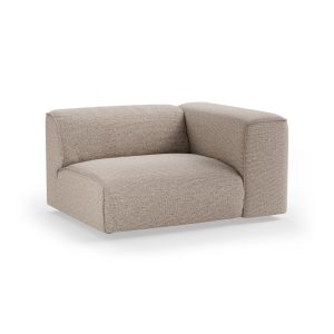Alternative view of FLAKE couch: element right 1,5-seat, sneak, beige