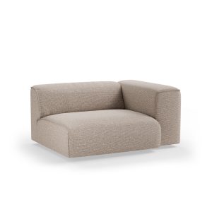 Alternative view of FLAKE couch: element right XL, sneak, beige