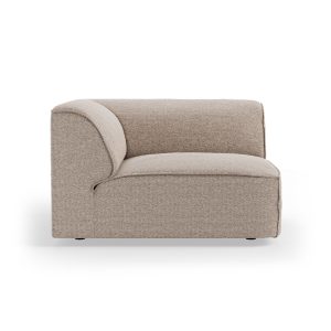 FLAKE couch: element corner, sneak, beige