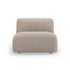 FLAKE couch: element middle, sneak, beige
