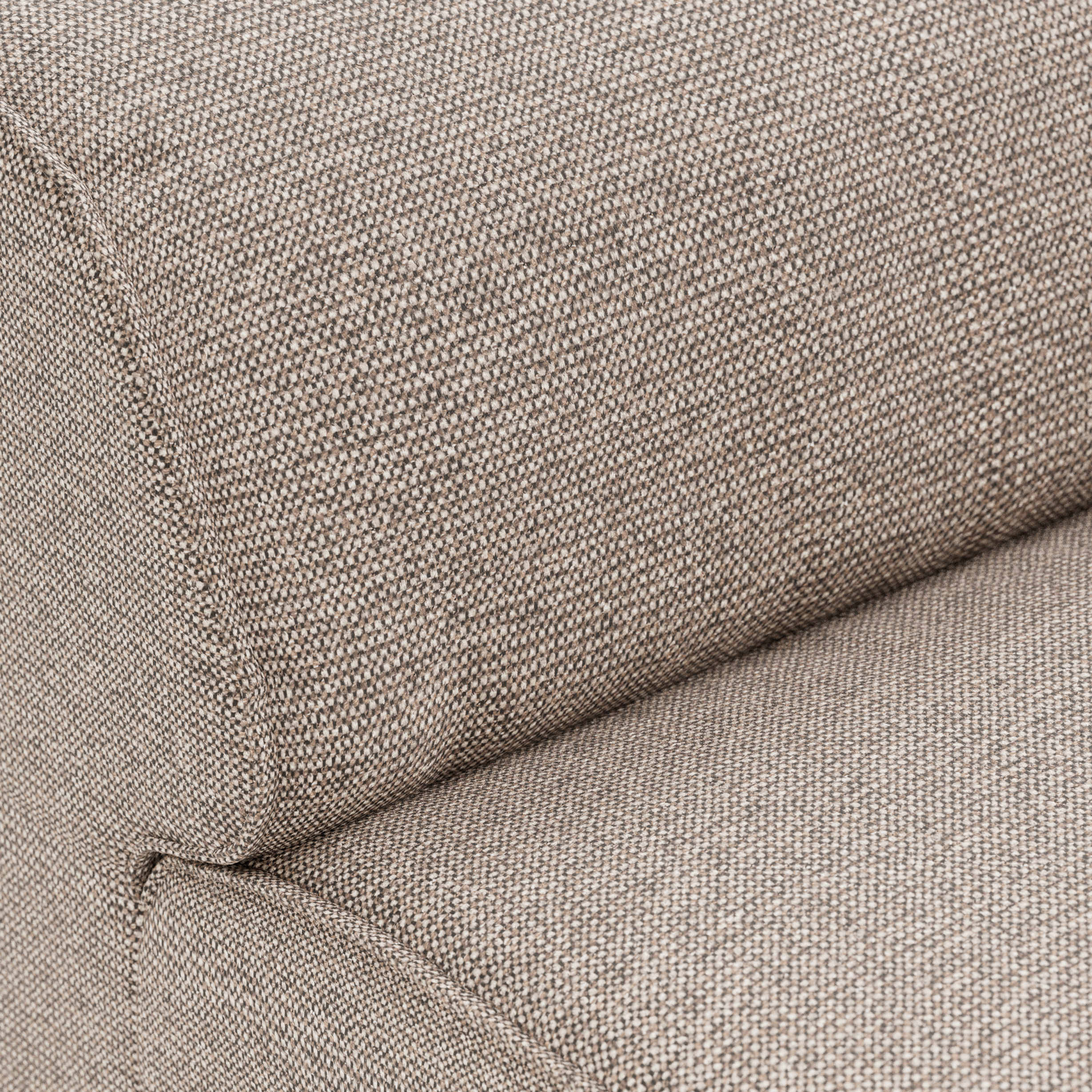 FLAKE couch: element middle 1,5-seat, sneak, beige - Image 3