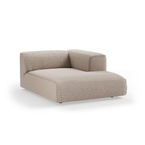 Alternative view of FLAKE couch: element right divan, sneak, beige