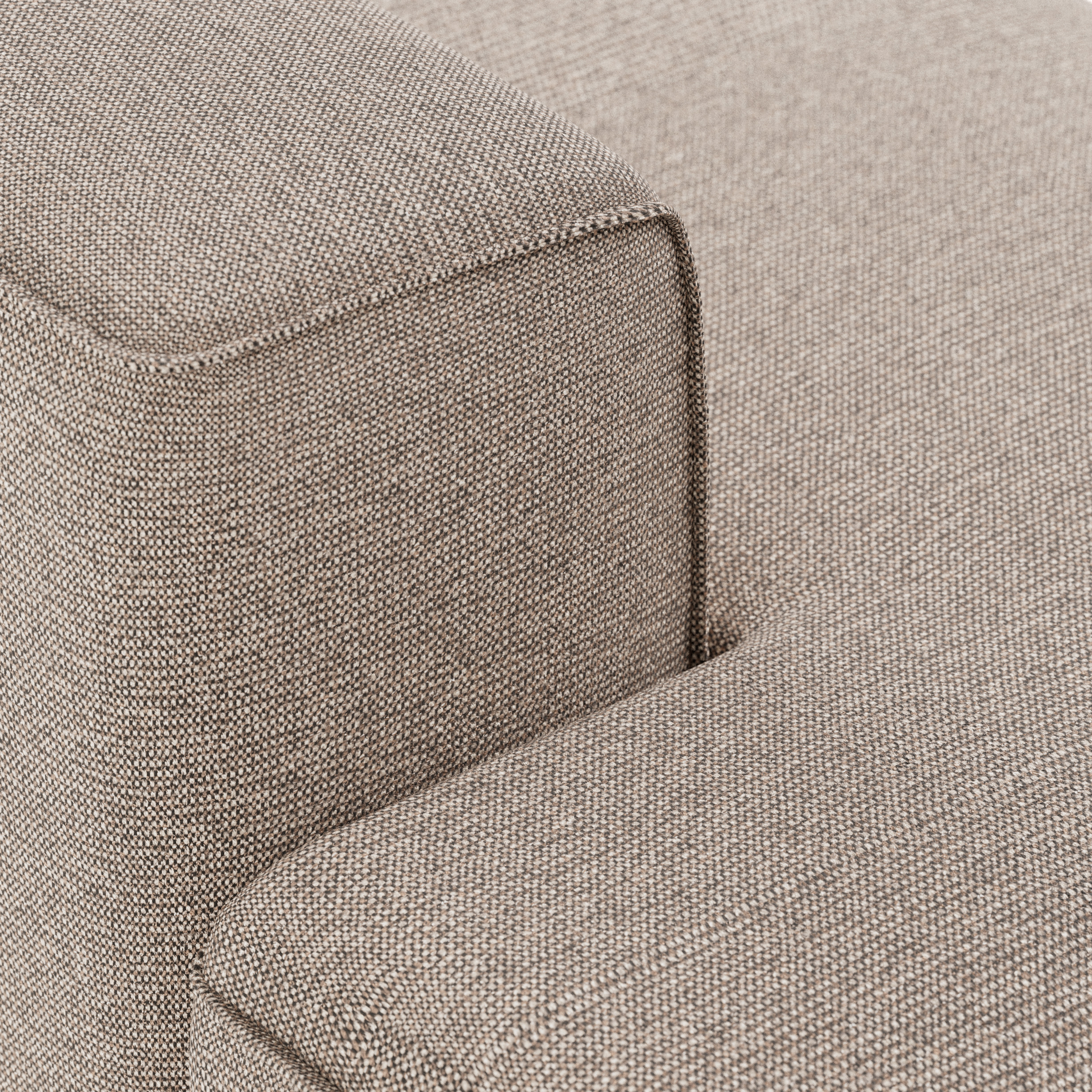 FLAKE couch: element left longchair, sneak, beige - Image 3