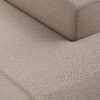 FLAKE couch: element right longchair, sneak, beige - Image 3