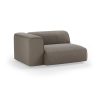 FLAKE couch: element left XL, pure, earth - Image 2