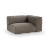 FLAKE couch: element right 1,5-seat, pure, earth - Image 2