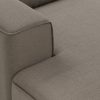 FLAKE couch: element left divan, pure, earth - Image 3