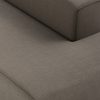 FLAKE couch: element right longchair, pure, earth - Image 3
