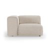 FLAKE couch: element left, pure, ivory