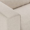 FLAKE couch: element left 1,5-seat, pure, ivory - Image 3