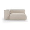 FLAKE couch: element left XL, pure, ivory
