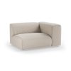 FLAKE couch: element right 1,5-seat, pure, ivory - Image 2
