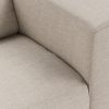 FLAKE couch: element right 1,5-seat, pure, ivory - Image 3