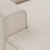 FLAKE couch: element left divan, pure, ivory - Image 3