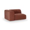 FLAKE couch: element left 1,5-seat, royal velvet, magnolia - Image 2