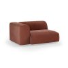 FLAKE couch: element left XL, royal velvet, magnolia - Image 2