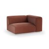 FLAKE couch: element right 1,5-seat, royal velvet, magnolia - Image 2