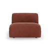 FLAKE couch: element middle, royal velvet, magnolia
