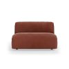 FLAKE couch: element middle XL, royal velvet, magnolia