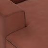 FLAKE couch: element left divan, royal velvet, magnolia - Image 3