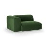 FLAKE couch: element left XL, royal velvet, green - Image 2