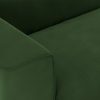 FLAKE couch: element left XL, royal velvet, green - Image 3