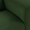 FLAKE couch: element right 1,5-seat, royal velvet, green - Image 3