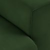 FLAKE couch: element right XL, royal velvet, green - Image 3