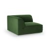 FLAKE couch: element corner, royal velvet, green - Image 2