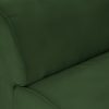 FLAKE couch: element middle 1,5-seat, royal velvet, green - Image 3
