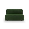 FLAKE couch: element middle XL, royal velvet, green