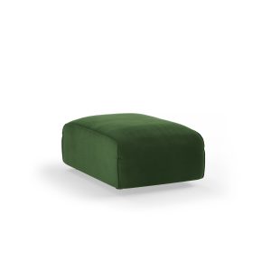 Alternative view of FLAKE couch: element hocker small, royal velvet, green