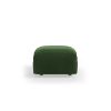 FLAKE couch: element hocker small, royal velvet, green