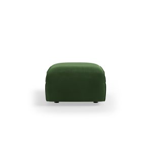 FLAKE couch: element hocker small, royal velvet, green
