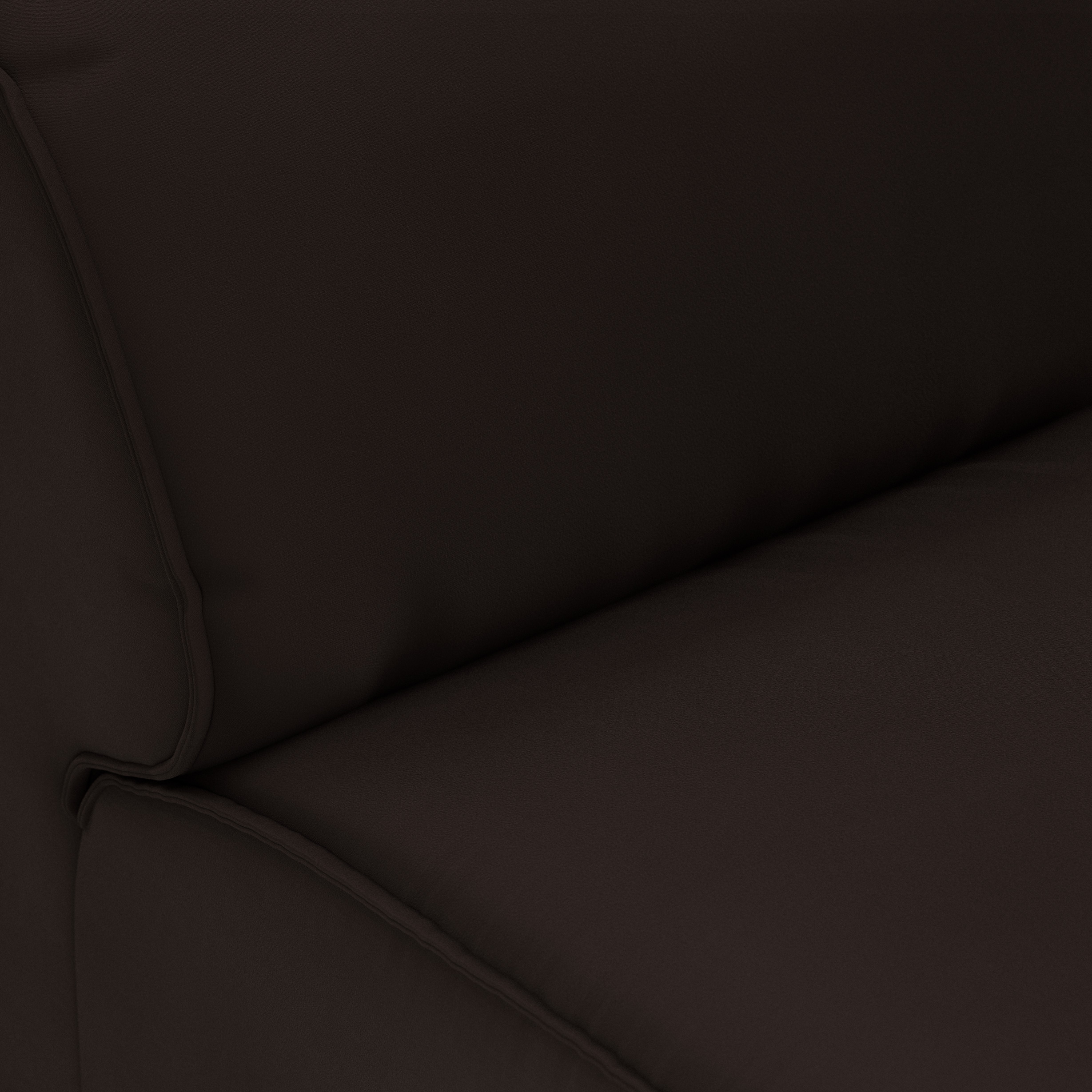 FLAKE couch: element middle, royal velvet, espresso - Image 3