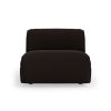 FLAKE couch: element middle, royal velvet, espresso