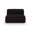 FLAKE couch: element middle 1,5-seat, royal velvet, espresso
